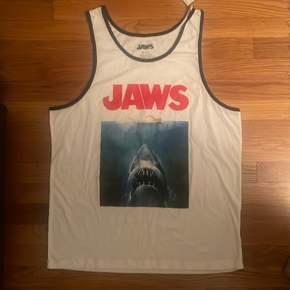 Universal Other - Men’s Jaws Movie Poster Graphic Tank Top